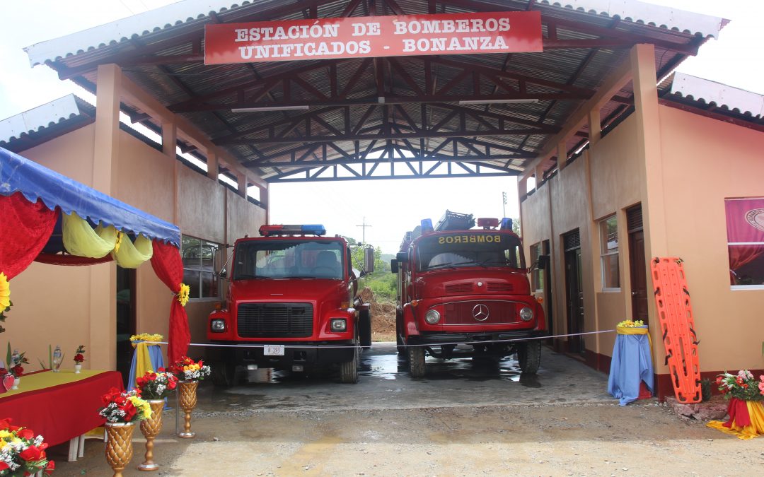 Bonanza estrena estación de bomberos