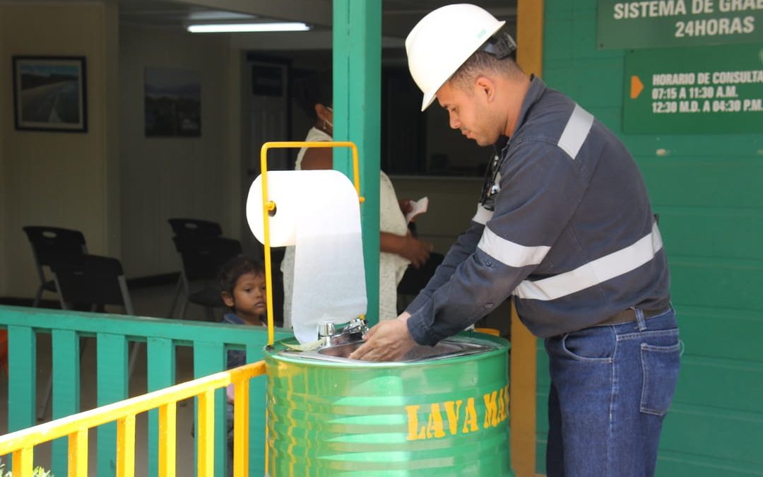 HEMCO instala estaciones de limpieza para prevenir el Covid-19
