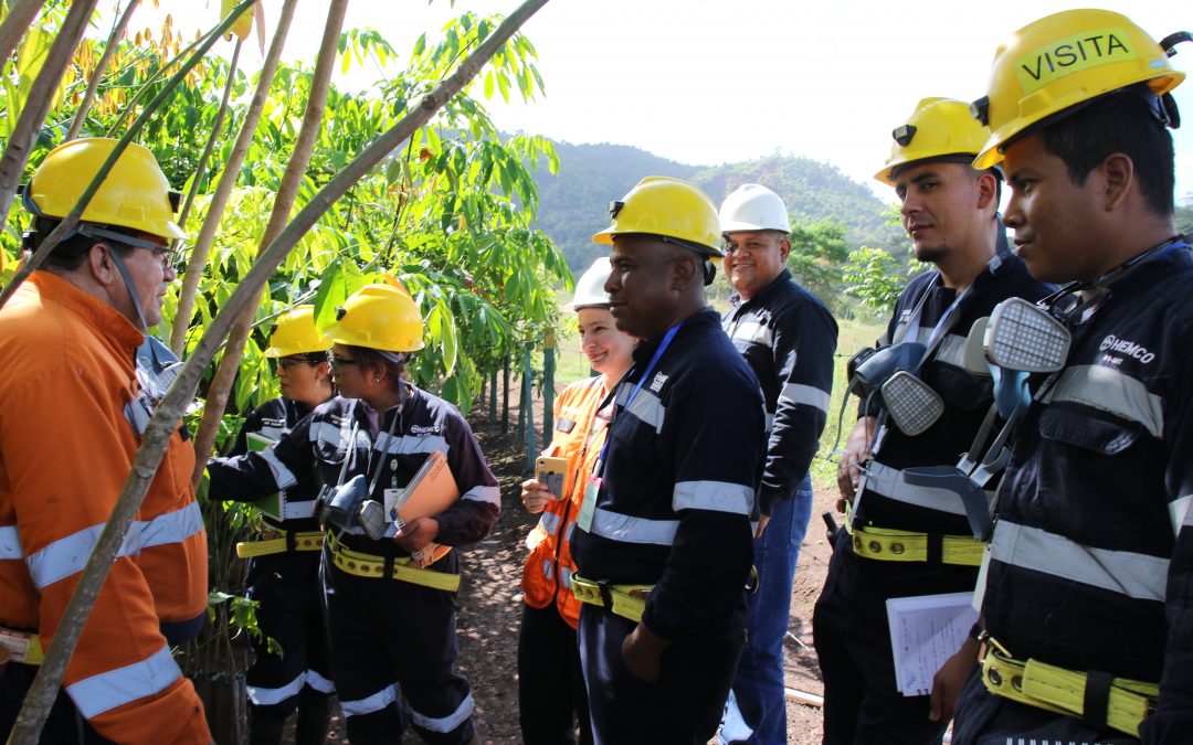 Autoridades del MEM visitan HEMCO